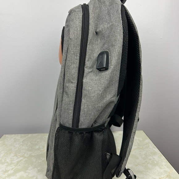 Ezuola Travel Laptop Backpack, Business Work Bag Gray - Picture 6 of 14